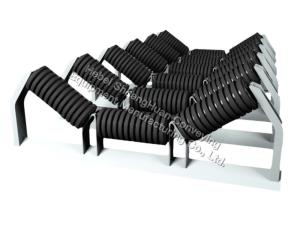Wholesale Powder Coating 45kw DT II Transition Idlers In Belt Conveyor from china suppliers
