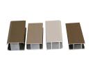 Q/320281/PDWD-2008 Aluminium Auto Car Window Extrusion Profiles Champagne /