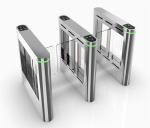 Arc Small Swing Gate Turnstile 1400*180*1020mm Metal Turnstile AC220V For