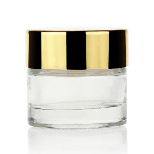 Wholesale Clear Frosted 10g Cream Glass Jars For Cosmetic Lotion Cream from china suppliers
