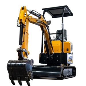 Wholesale China 1 Ton Yellow Two Leg Proof Mini Excavator With EPA from china suppliers