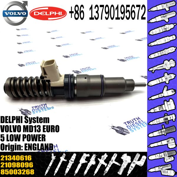 Diesel Engine Common Rail inyector Unit Fuel Injector BEBE4D25001 21371679 85003268 21340616 For VOL MD13 EURO 5