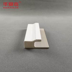 Wholesale Home Decoration WPC Door Jamb Screw Fixed Installation wpc white cape j-channel from china suppliers