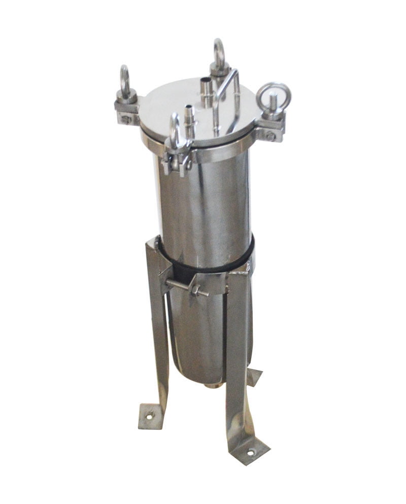 62KG Printing Shops Bag Filter with Housing 1" Fnpt In/Out 120 Psi SS Fluid Filtration Equipment
