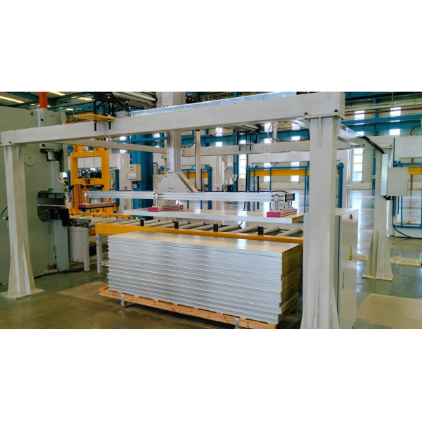 50T Press Fully Automatic Production Line for Marine Insulation Board