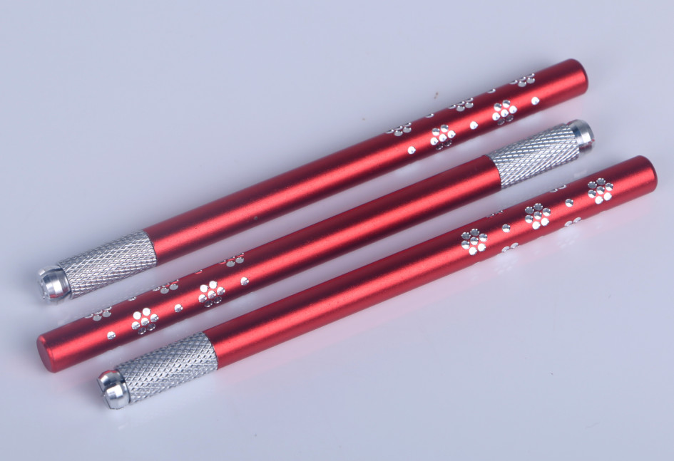 OEM Micro blade Hand Tool Eyebrow Tattoo Pen , 4 Colors Available Tattoo Drawing Pens