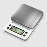 3KG Steel Platform Digital Coffee Scale With Timer