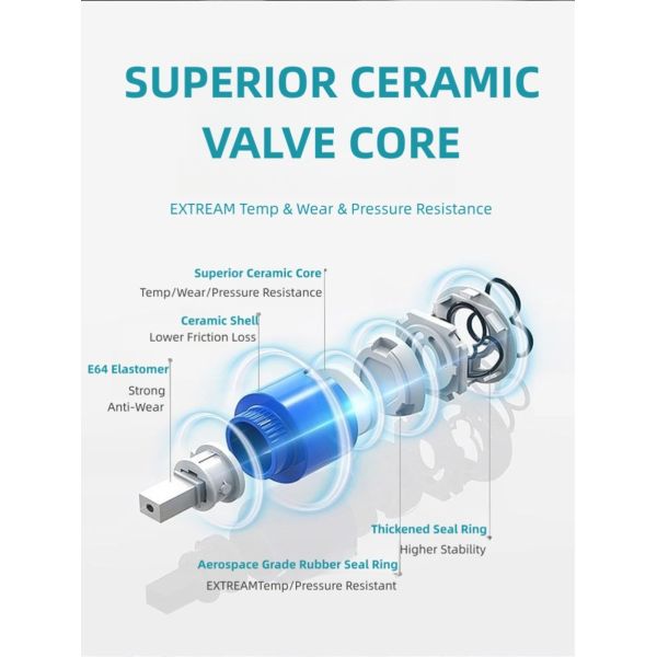 Gravity Casting Automatic Infrared Sensor Faucet Smart Bathroom Faucet Brushed