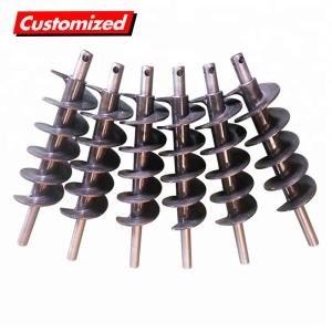 Wholesale OEM Custom Stainless Steel Pellet Stove Auger Screw with 30 Days Return refunds from china suppliers