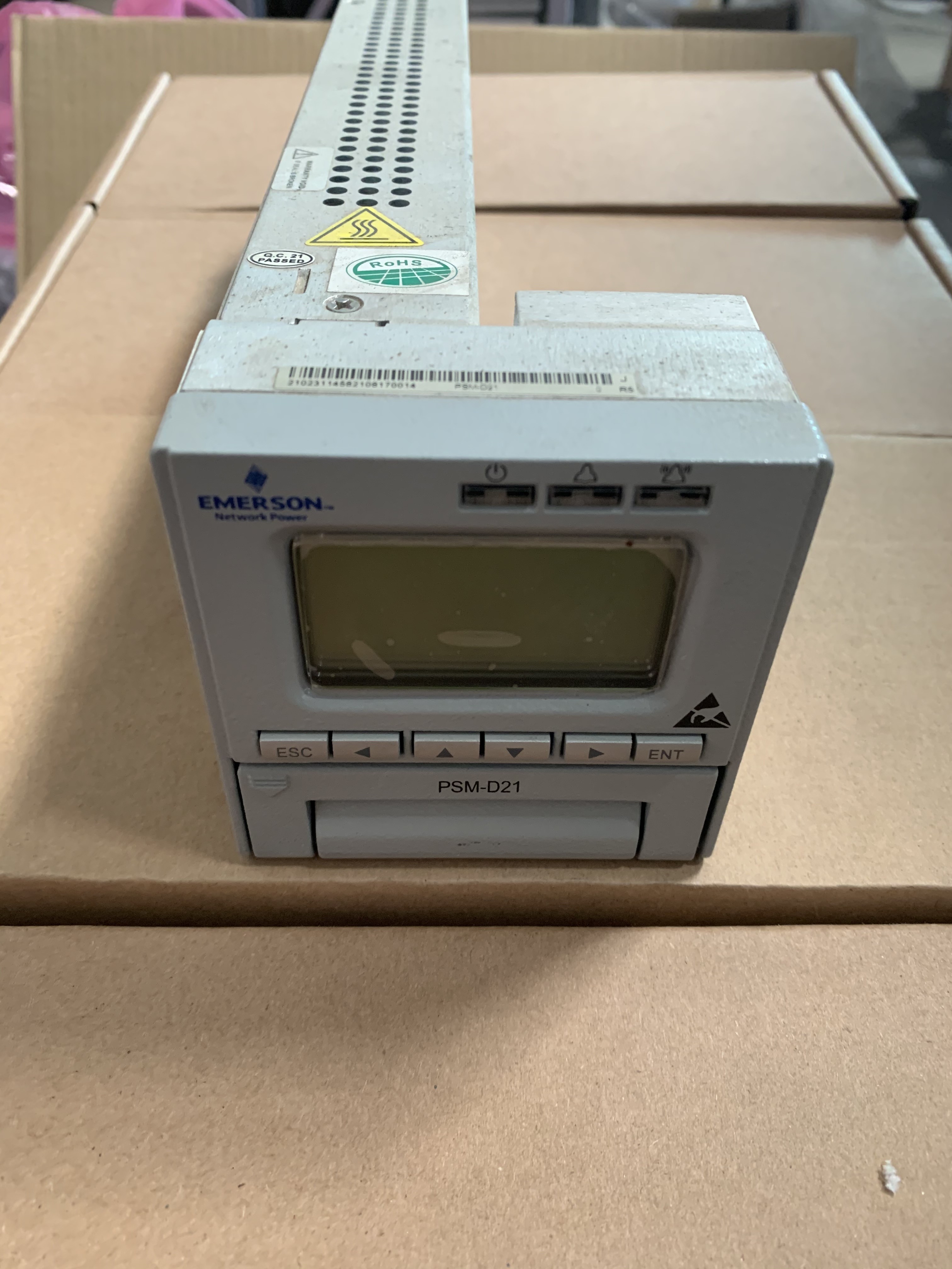 New PSM-D21 Controller EMERSON Monitoring Module