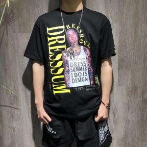 Wholesale Cool Design T Shirts For Men , Customised Mens Fashion T Shirts Screen Printing from china suppliers