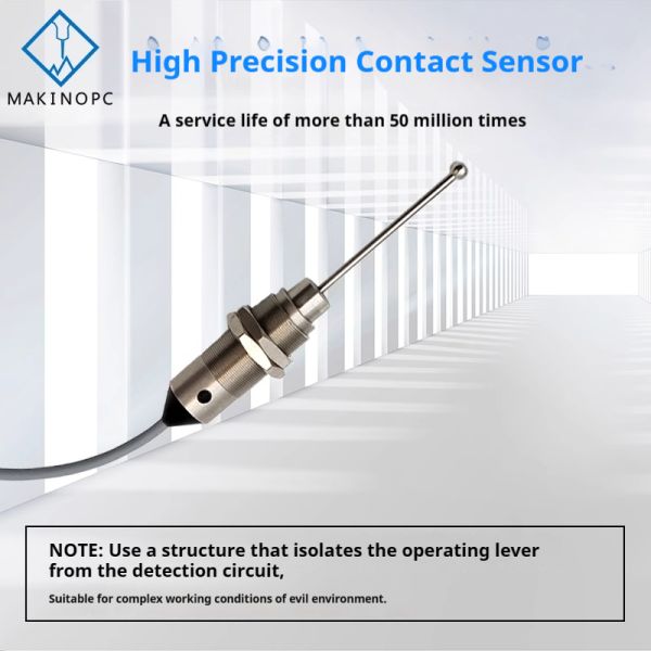 RoHS2 Certified 360 Degree Inspection Probe with Red Indicator for Contact Sensor Tool Measurement on CNC Machines ZTSX1M