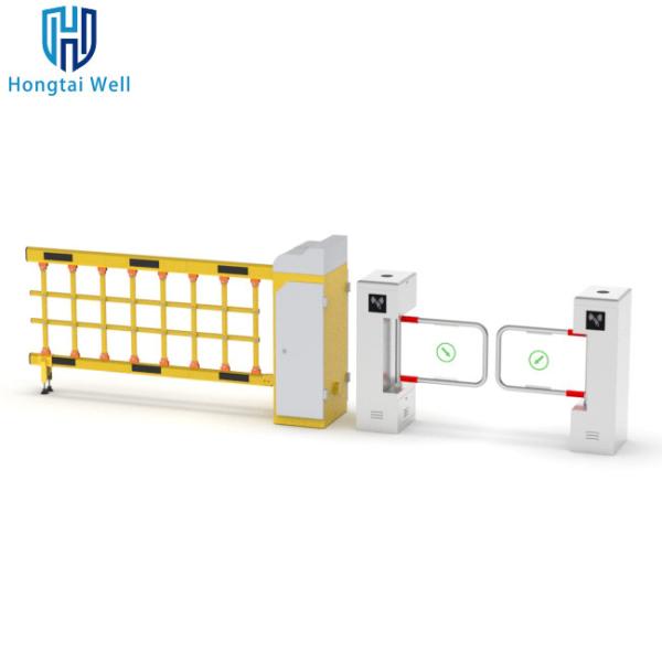 Radar Supermarket Entrance Turnstile Automatic Induction Two Way Pedestrian