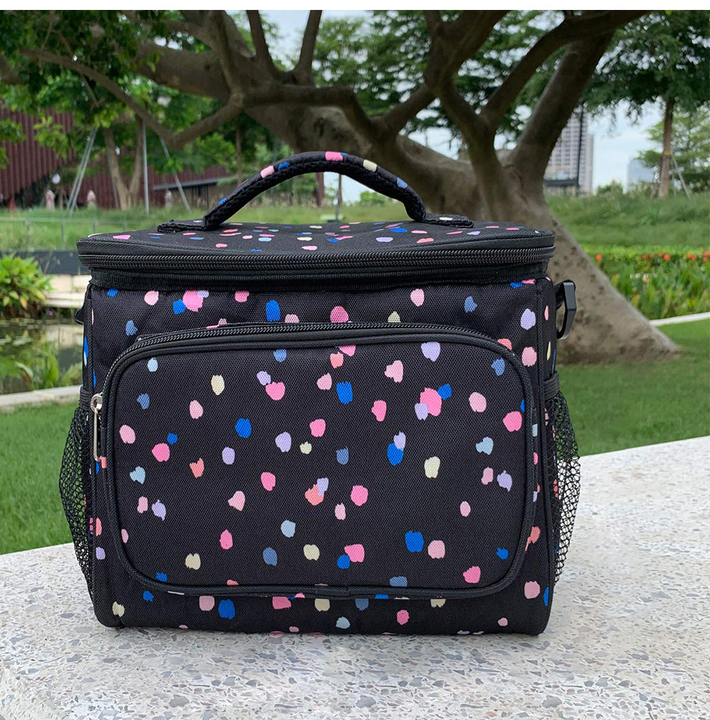 Camping Hiking Outdoor Picnic Leakproof Reusable Large Bag with Adjustable Strap
