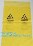 Medical Biohazard Bag/self sealed biohazard waste bag, Medical Disposable