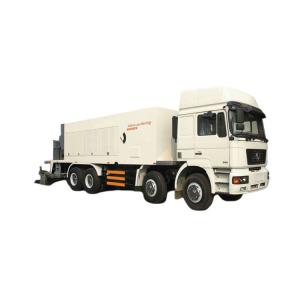 Wholesale 12 Tyre Sinotruk HOWO 6x4 Asphalt Slurry Sealer Slurry Seal Truck With 16m3 Gravel Tank Sealer For Road Maintenance from china suppliers