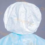Hypoallergenic Spunbond Polypropylene Non Woven Bouffant Cap