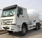 HOWO Concrete Mixer Truck 6x4 10 Wheels Truck Concrete Mixer Vehicle