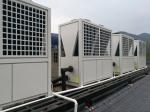 Save 75% Power Water To Air Heat Pump , Commercial Electric Air To Water Heat