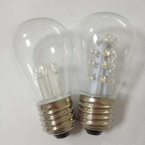 Wholesale LED S14 bulbs light Party lighting holiday decoration 0.5Watt transparent bulb medium basE from china suppliers