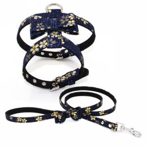 Wholesale Christmas style easy walk dog harness reversible from china suppliers