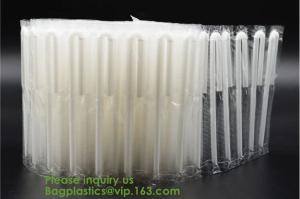 Wholesale PLA Drinking Straws, CPLA Giant Straws, Individually Wrapped, Plant Based Compostable Flexi straws, cocktail from china suppliers