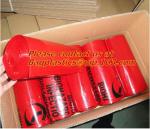 Medical Biohazard Waste Garbage Bag, biohazard drawtape trash bag, hospital