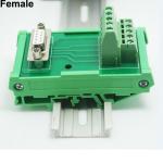 Single End D Sub 9 Pin DB9 Male Female Connectors Terminal Blocks Breakout Board
