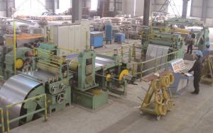 China Sheet Slitting Machine , Metal Slitter Machine For Construction on sale