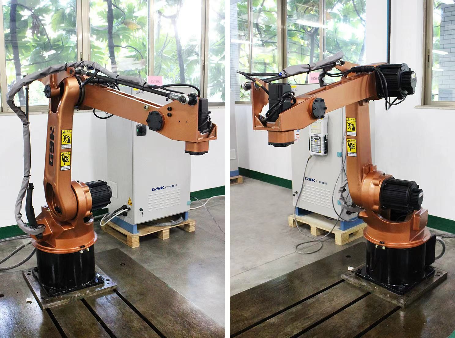 GSK RMD50 6 Axis Industrial Palletizing Robot Arm Maintenance Industrial Robotic Arm