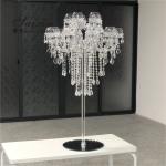 ZT-325 Gorgeous wedding table decoration crystal candle chandeliers