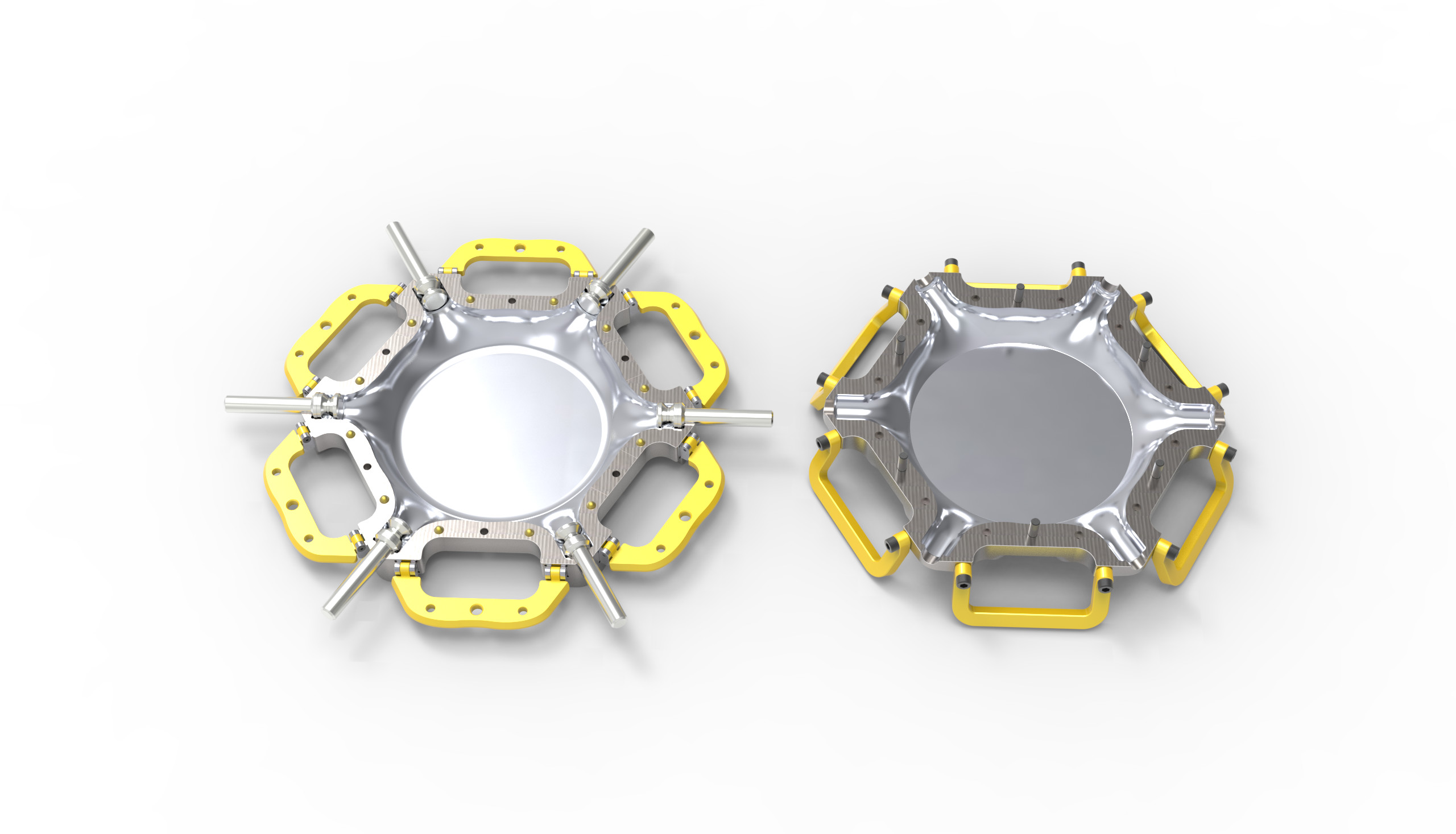 large UAV mould and DME Mould Base