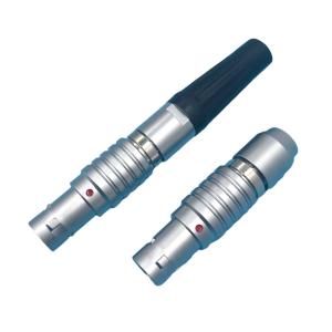 Wholesale Multi Pin 0B Series LEMO Circular Metal Connectors Male Female Gender from china suppliers