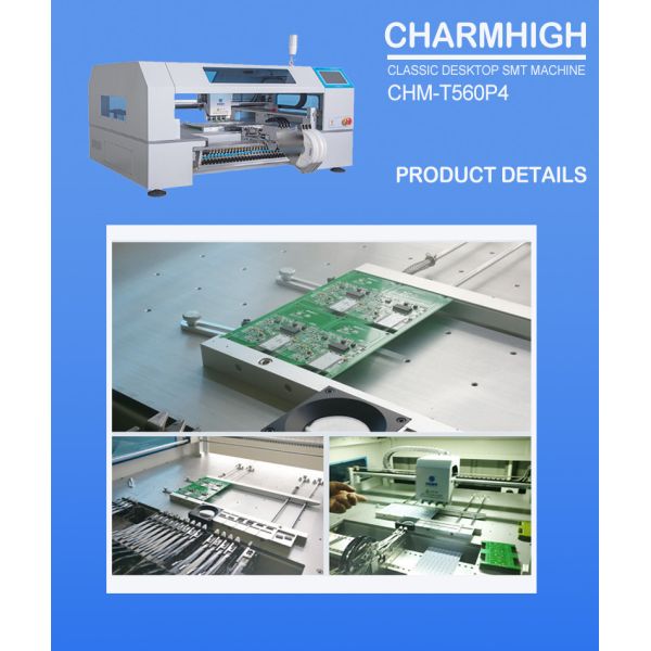 Desktop High Speed SMD PCB pick and place Machine SMT Mounter Machine For Assembly Line