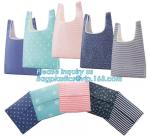 Nylon Supermarket Folding Reusable Shopping Bags Grocery Tote Foldable Ripstop