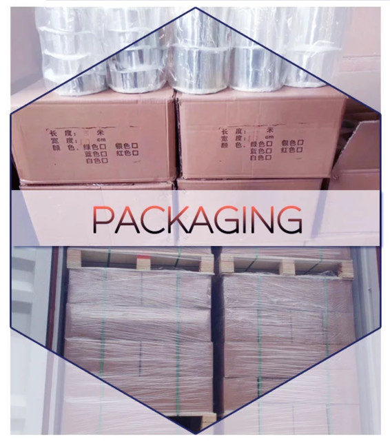 Butyl Rubber 100mm Foil Tape High Temp Aluminum Tape