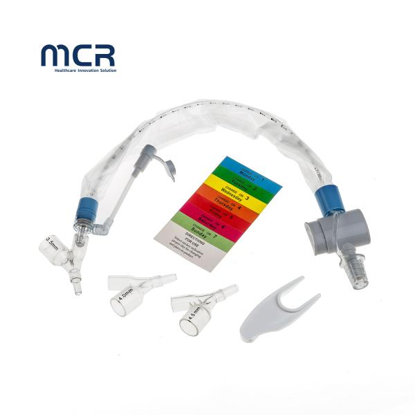 China Manufature low price Closed Suction Catheter 24H with PU sleeve For