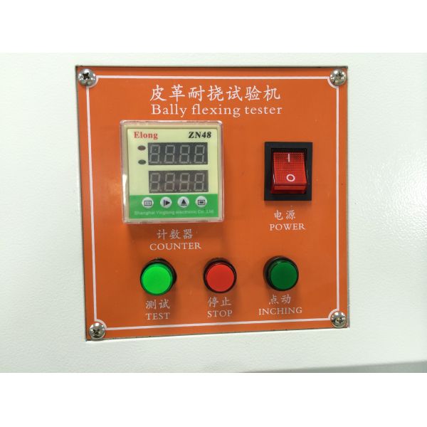 ISO 108 12 Samples BALLY Flexometer Test Machine for Fabric / Leather