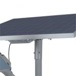 High Power Garden Solar LED Street Light IP65 Waterproof Outdoor Integrated 90w