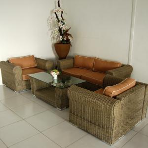 Wholesale Garden Outdoor Sofa Set with 5 Years Frame Luxury Round Wicker Rattan Furniture from china suppliers