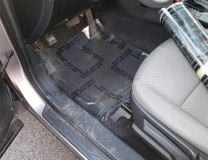 Wholesale 24''X200' Auto Carpet Protection Film Sticky Plastic Carpet Protector For Cars from china suppliers