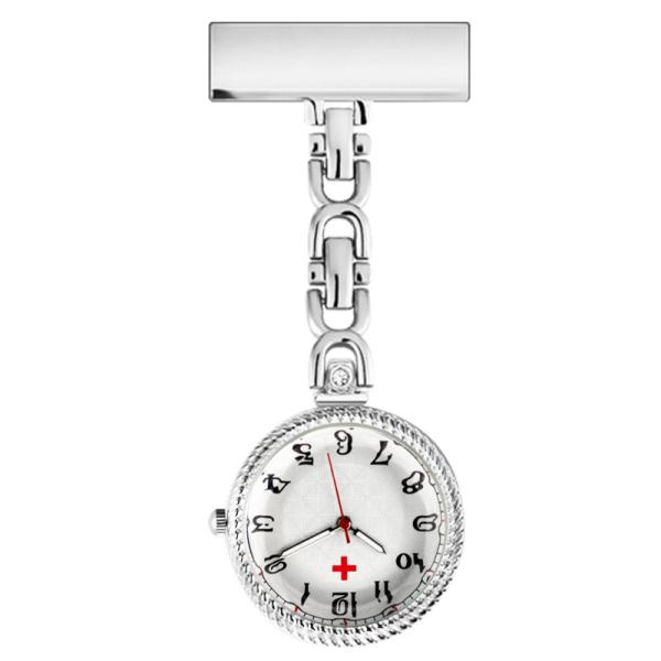 ALK Retro Nurse Watches Clip-on Fob Pocket Medical Watch Brooch Doctor Gift