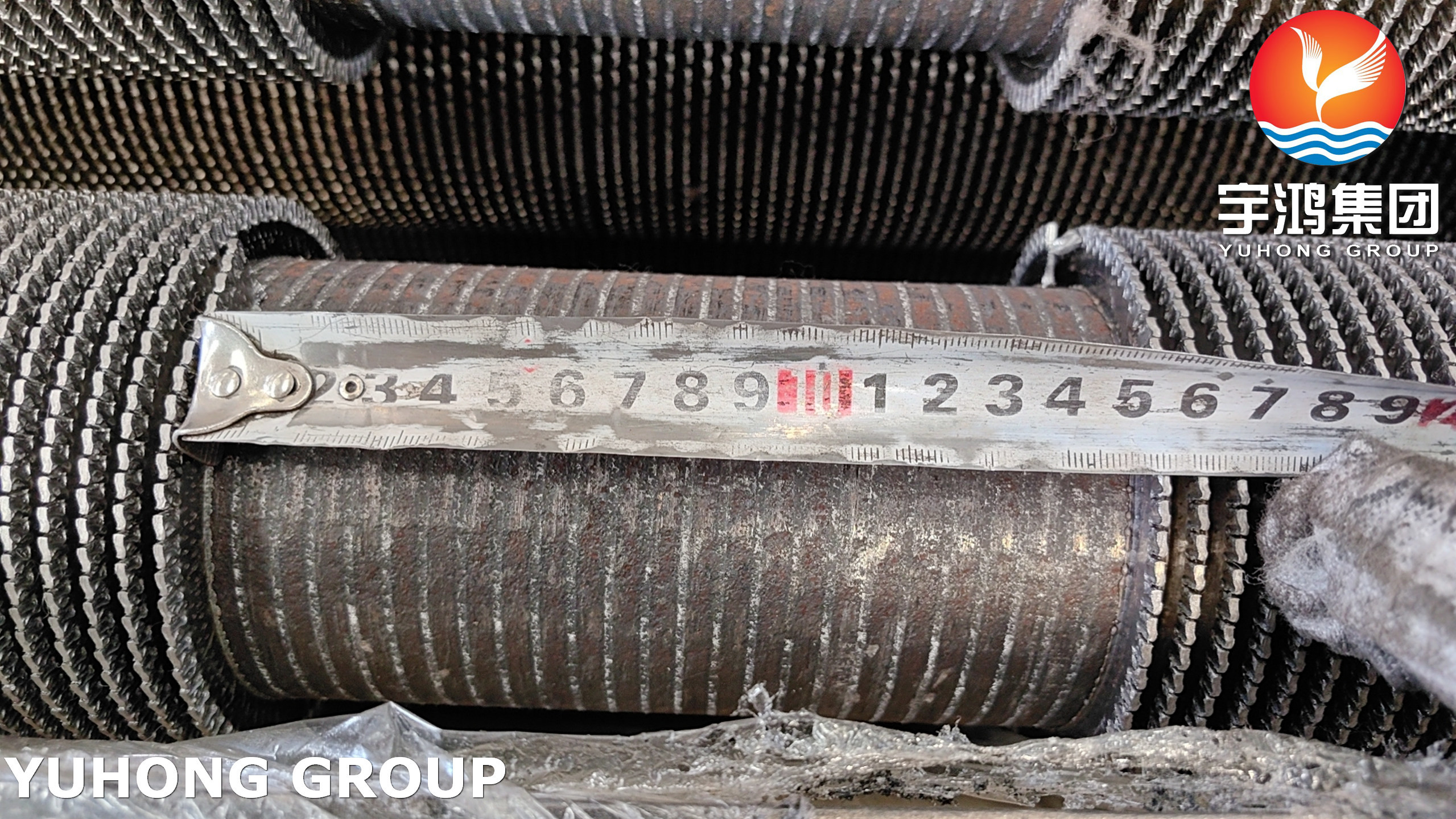 Serrated Finned Tube ASTM A335 Gr. P9 Alloy Steel HFW Heat Exchanger Fin Tube