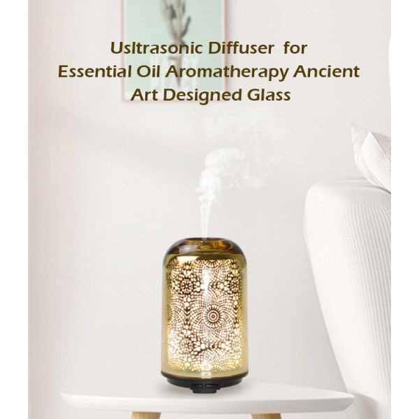 Room 660g 100ml Aroma Outfitters Galaxy 3d Glass Diffuser Luxury