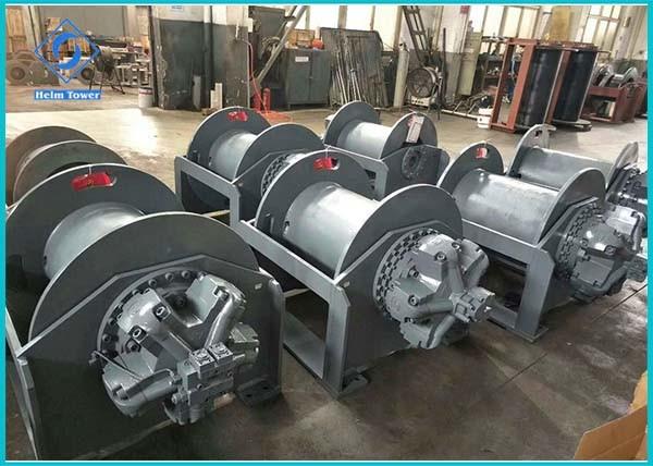 Low Energy Consuming Industrial Hydraulic Winch High Starting And Working