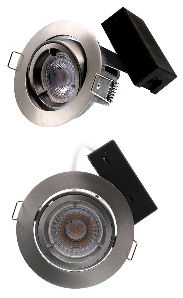 Commercial 5W Gu10 Spotlight Fixture Aluminum