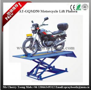 China AT-GQM350 Motorcycle Lift,CE Approved 1000lbs Motorcycle Lift Platform,motorcycle lifter on sale
