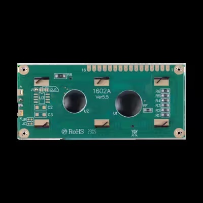 16x2 Character LCD Display STN Blue 5V Monochrome LCD Module ST7066U Controller Replacement