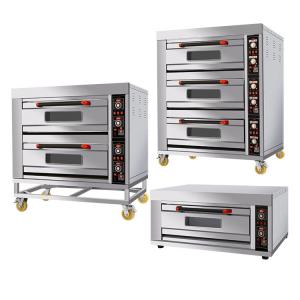 China Manufacturer Commercial Electric Gas Deck Bread Baking Machine Bakery Oven Prices on sale