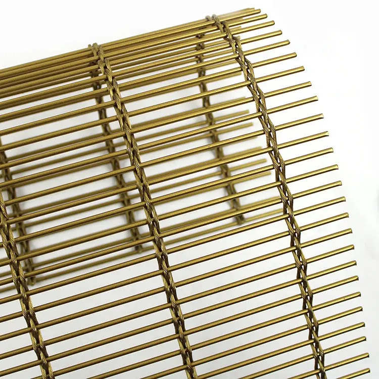 Aisi 304 Cable Wire Mesh Drapery 4000 Mm Width